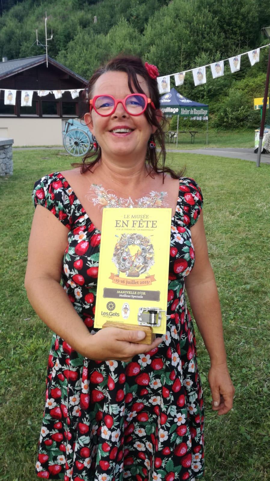 Anne sophie masson prix du meilleur spectacle